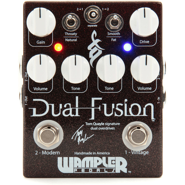 交通障害Wampler Pedals Dual Fusion / Tom Quayle ギター