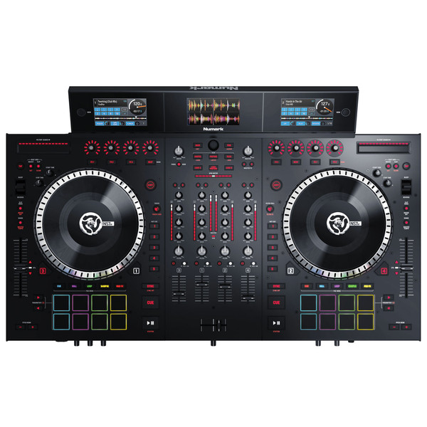 Numark NS7 III 4 Deck Serato Controlador con Pantallas a Color