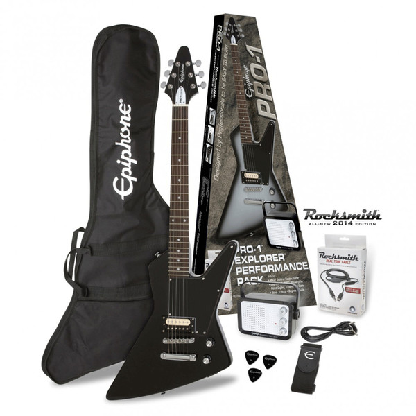 Epiphone Pro-1 Explorer Electric Guitar Pack with Rocksmith, PC/MAC