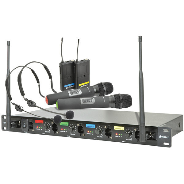 Chord QU4 Quad UHF Wireless System