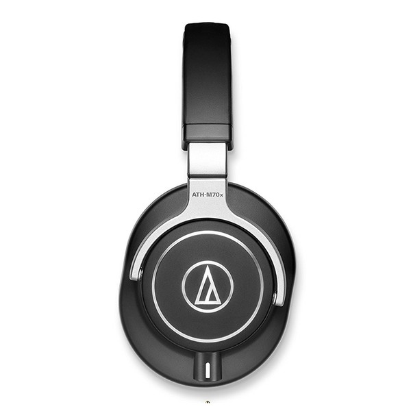 Audio Technica ATH-M70x Professional Monitoring Headphones, Side