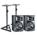 JBL LSR308 Two Way Active Studio Monitors with Free Stands (Pair)