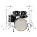 DW Design Series Matt Lacquer 22'' Maple Shell Pack, Satin Black