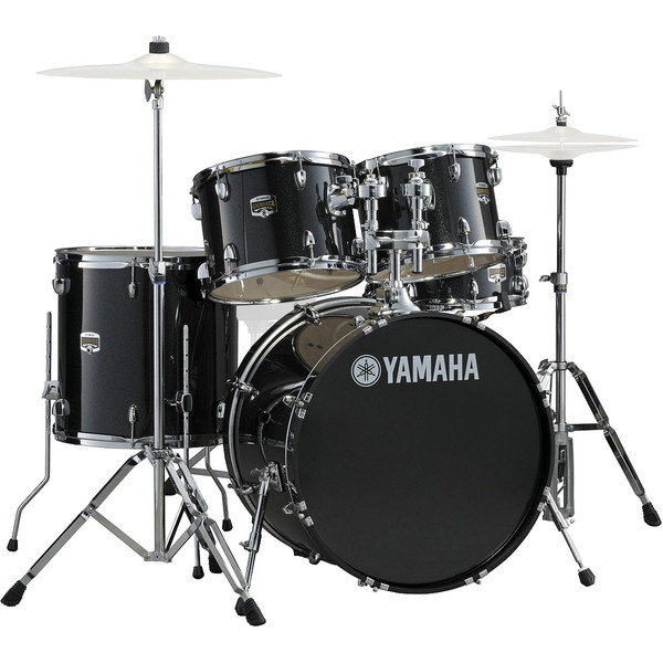 Yamaha Gigmaker 22'' Rock Drum Kit, Black Glitter