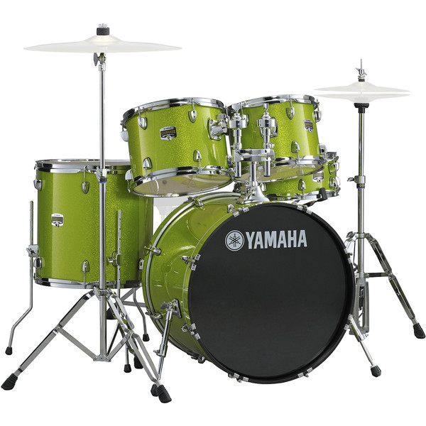 Yamaha Gigmaker 22'' Rock Drum Kit, White Grape Glitter