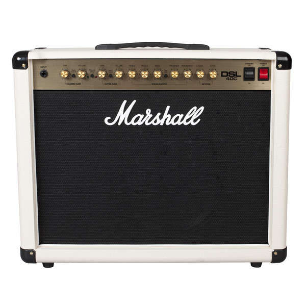 Marshall DSL40C DSL Series 40W Combo Amp, Limited Edition Cream