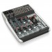 Behringer XENYX QX1002USB Premium 10-Input 2-Bus Mixer - Side View