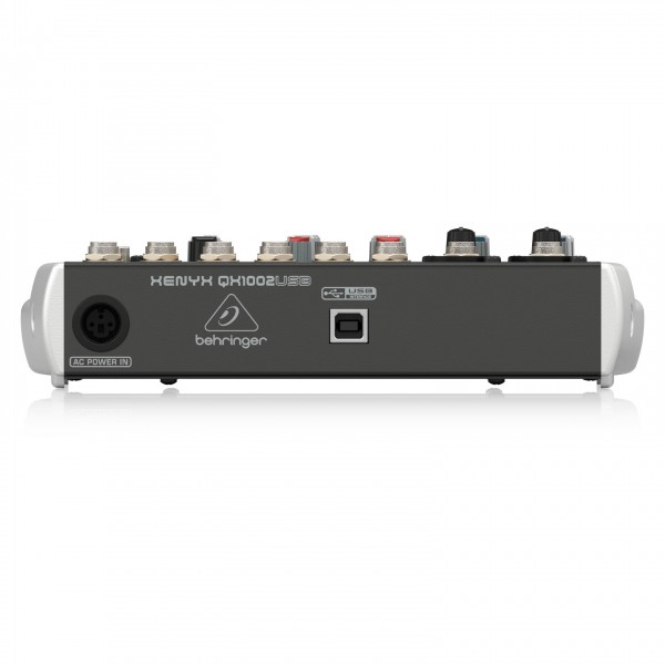 Behringer XENYX QX1002USB Premium 10-Input 2-Bus Mixer at Gear4music