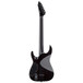 ESP LTD MH-401B Baritone Electric Guitar, See Thru Black Sunburst 