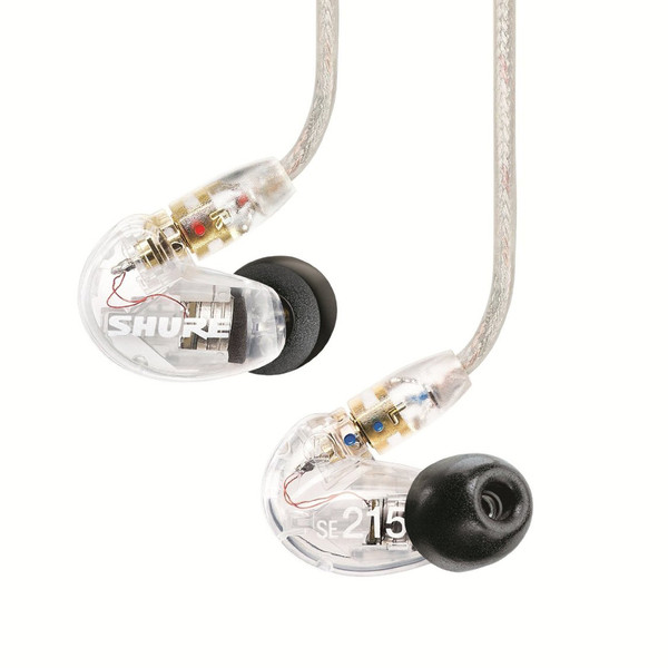 Shure SE215 Sound Isolating Earphones, Clear - Drivers