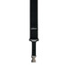 DiMarzio ClipLock Quick Release Guitar Strap, Black/Metal