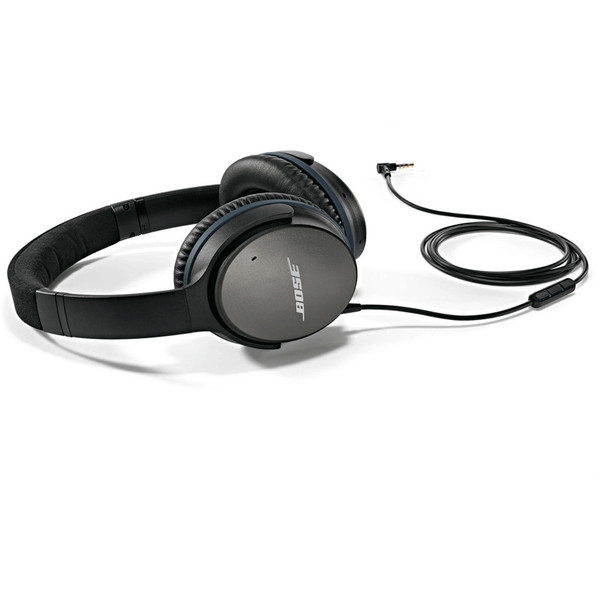 Bose QuietComfort 25 Acoustic Noise Cancelling Headphones, Black