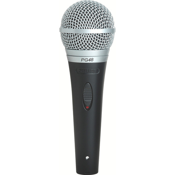 Shure PG48 Dynamic microphone With XLR to XLR Cable at Gear4music