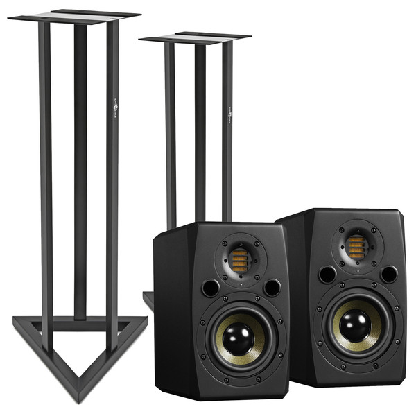 Adam S1X Active Nearfield Studio Monitors with Stands (Pair)
