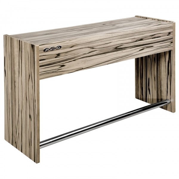 Zomo Deck Stand Ibiza 150, Zebrano - Angled