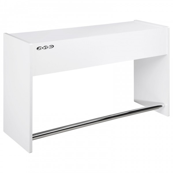 Zomo Deck Stand Ibiza 150, White - Angled