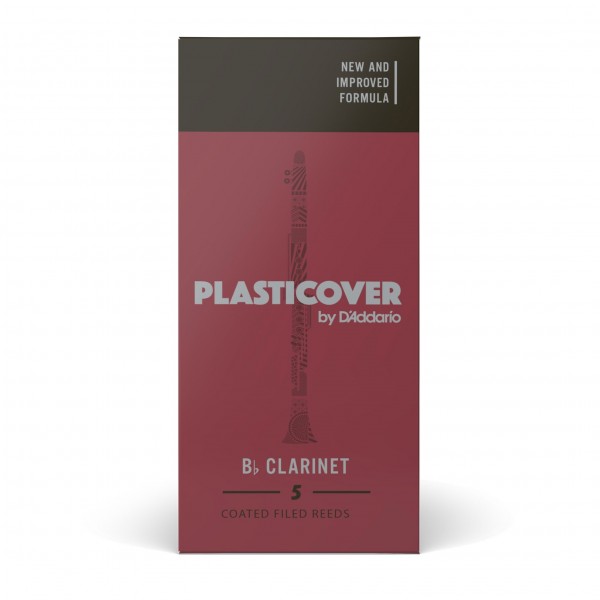 D'Addario Plasticover Bb Clarinet Reeds, 1.5 (5 Pack)