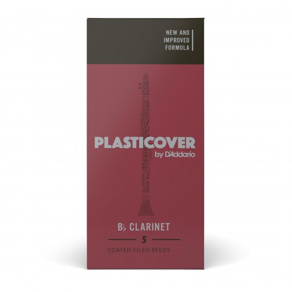 D'Addario Plasticover Bb Clarinet Reeds, 3.5 (5 Pack)