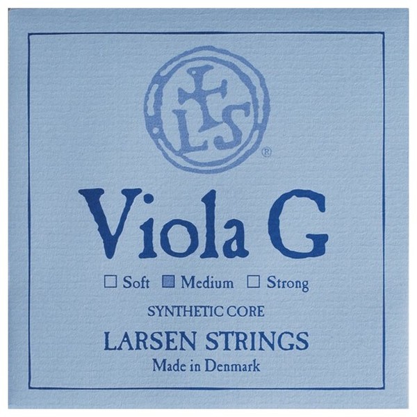 Larsen Medium Viola G String, Silver Wound