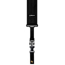 DiMarzio ClipLock 3" Wide Nylon Quick Release Black Guitar Strap