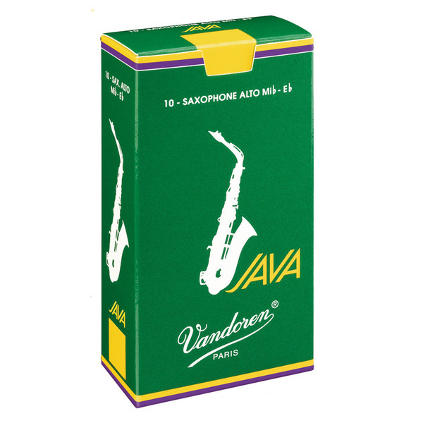 Vandoren Java Alto Saxophone Reeds Strength 2.0 (10 Pack)