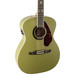 Fender Tim Armstrong Hellcat Electro Acoustic Guitar, Honor Green