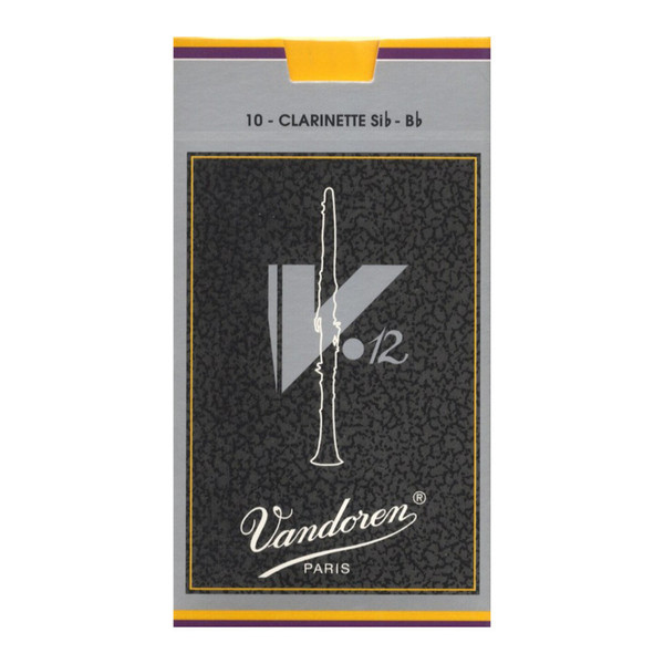 Vandoren V12 Bb Clarinet Reed, 3.5 (10 Pack)
