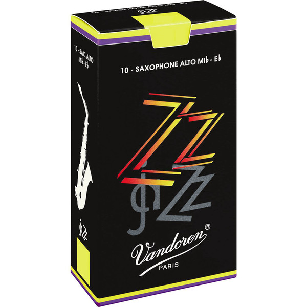 Vandoren ZZ Alto Saxophone Reeds Strength 1.5 (10 Pack)