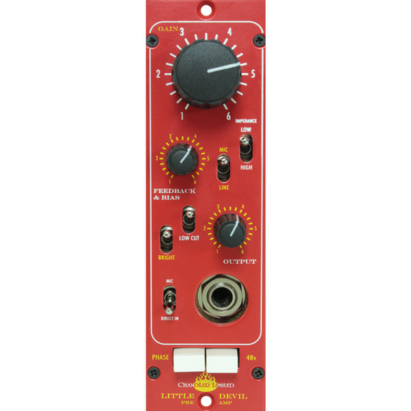 Chandler Limited Little Devil Preamp 500 Series Format
