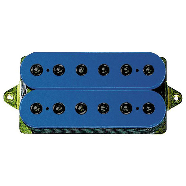 DiMarzio DP155 The Tone Zone F Spaced Humbucker, Blue w/Black Poles