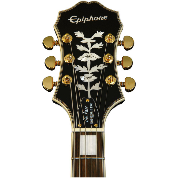 DISC Epiphone Joe Pass Emperor II Electric Guitar, Vintage