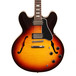 Gibson 2015 ES-335 Figured Top Electric Guitar, Sunset Burst