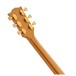 Gibson Custom 1968 Les Paul Custom Bigsby Double Gold Ultra Light Aged #602088 - back of headstock