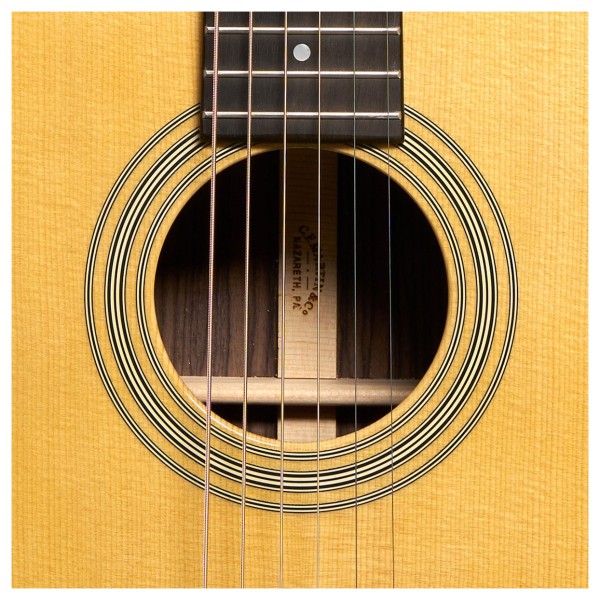Martin 5-28 Terz Guitar, Natural - soundhole