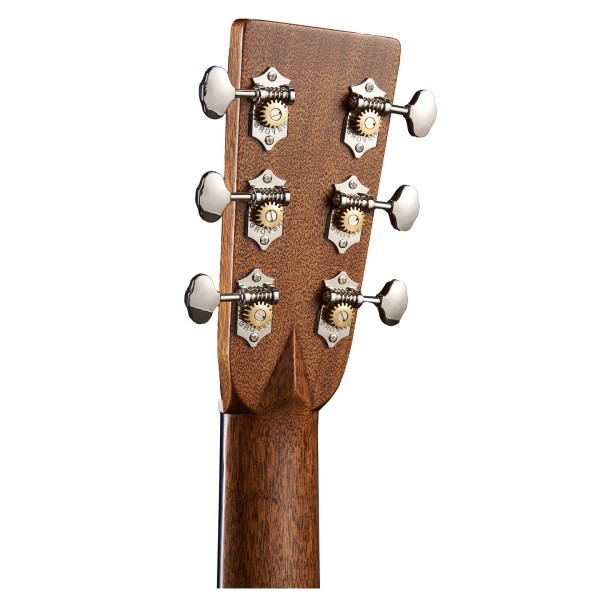 Martin 5-28 Terz Guitar, Natural - back of headstock