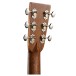 Martin 5-28 Terz Guitar, Natural - back of headstock