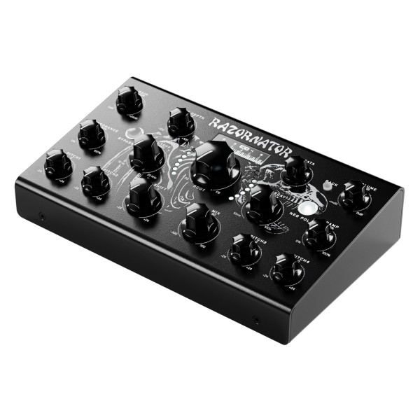 Erica Synths Razornator Resonator Delay FX Unit - Angled