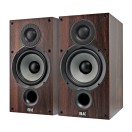 ELAC Debut B6.2 Bookshelf Speaker (Pair), Walnut
