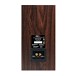 ELAC Debut B6.2 Bookshelf Speaker, Walnut - Rear view and connections