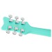 Gretsch Streamliner CVT, Laurel Fingerboard, Sea Foam Green - back of headstock
