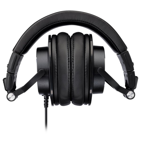 Fender FH1 Professional Monitoring Headphones, Black - Folded