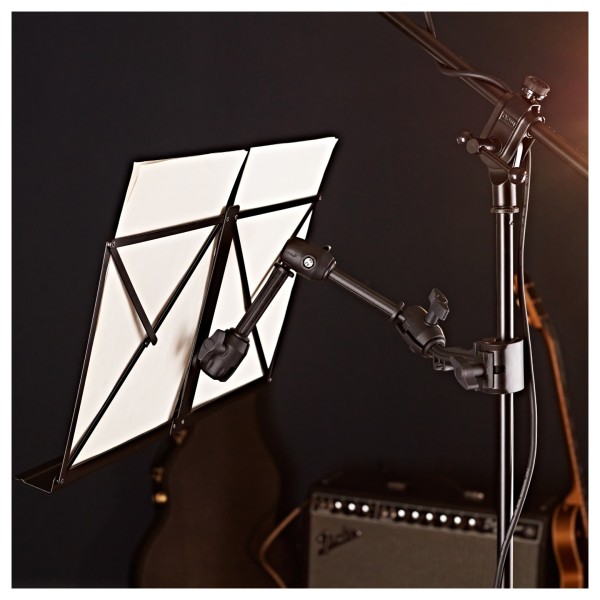 Trojan Pro Foldable Sheet Music Holder Clamp