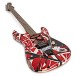 EVH Striped Frankie, Red/White/Black