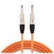 Studiospares Glow Instrument / Mono Jack Cable, 5m Orange