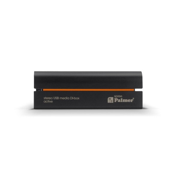 Palmer Spree Active Stereo USB-C Media DI Box Side View