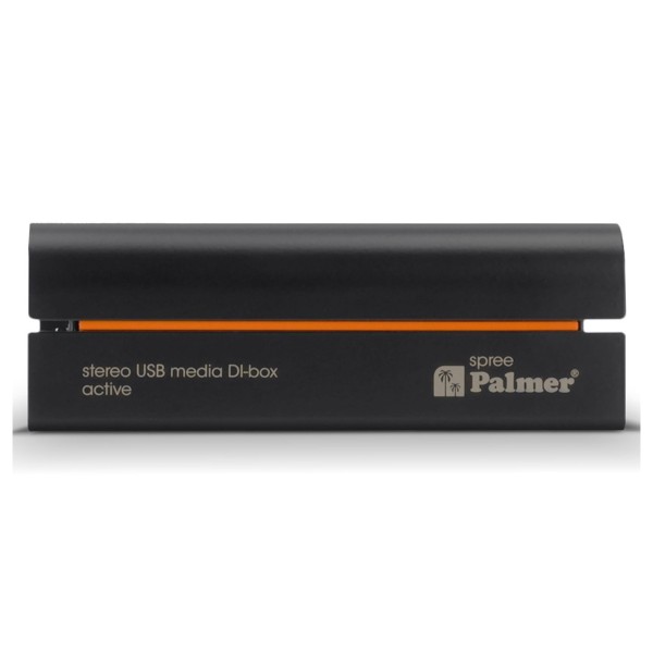 Palmer Spree Active Stereo USB-C Media DI Box - Side View