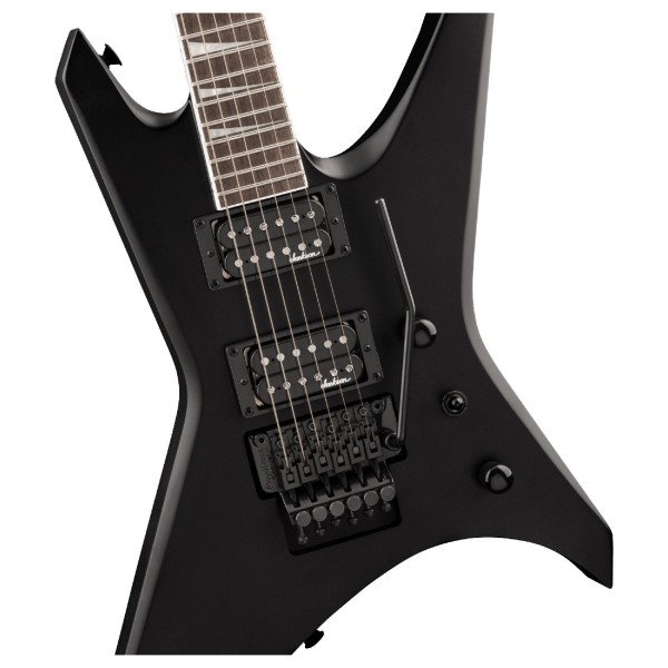 Jackson X Series Warrior WRX24, Satin Black - close up