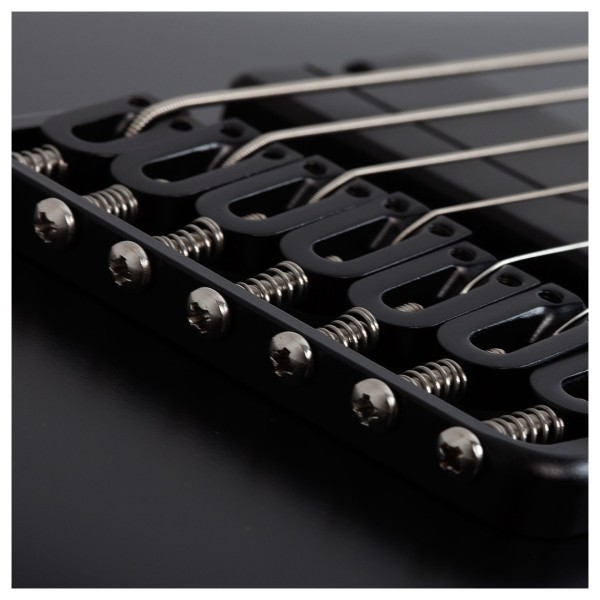 Schecter C-7 SLS Evil Twin, Satin Black - Bridge Saddle
