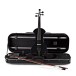 Electric Violin with Effects by Gear4music, Black