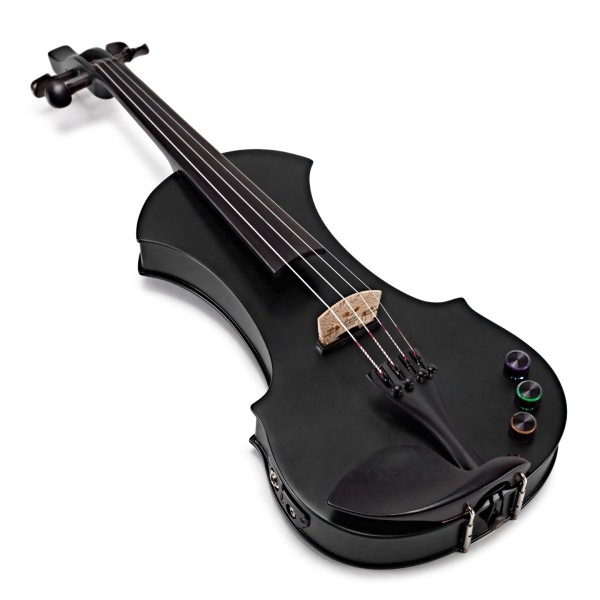 Electric Violin with FX by Gear4music, Black